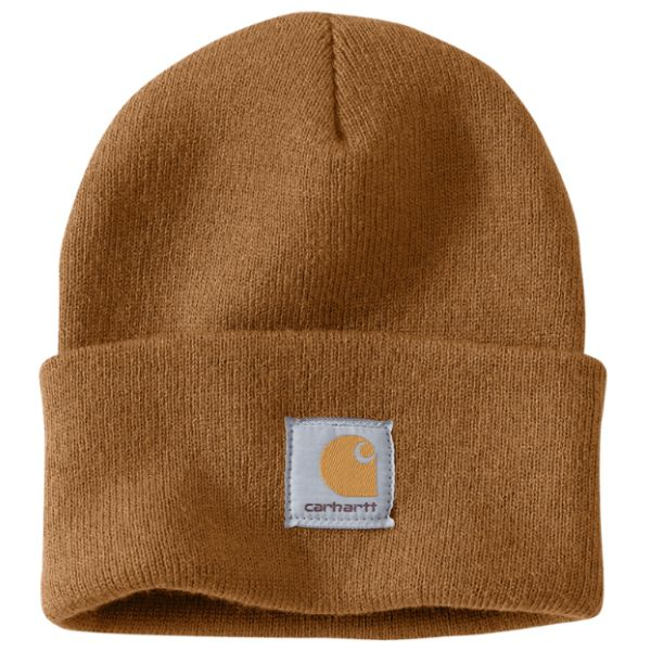 Carhartt, Knitted Beanie, One Size, Brown,